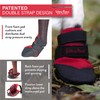 Ultra Paws Rugged Dog Boots and Paw Protectors for Small,