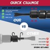 Air hammer, NEU PNEUPACTURE 250mm long barrel air chisel kit,