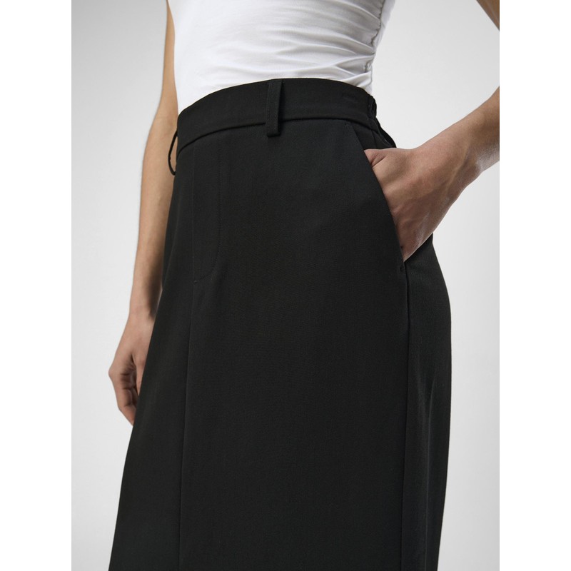 Object Women's Objlisa Harlow Mw Skirt Noos Skirt, black