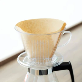Karita Kalita Coffee Paper Filter, Trapezoid, For 1-2 People, FP101 Filter Paper, 200 Sheets (100 x 2), Brown, #11111, Stylish, Camping, Outdoors, Coffee Shop, Antique, Wedding, Celebration,