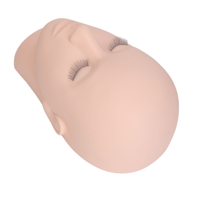 Eyelash Mannequin Head 3 Layers High Density Lash Extension Makeup