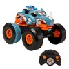 Hot Wheels Monster Trucks RC Toy, Remote-Control Transforming Rhinomite in