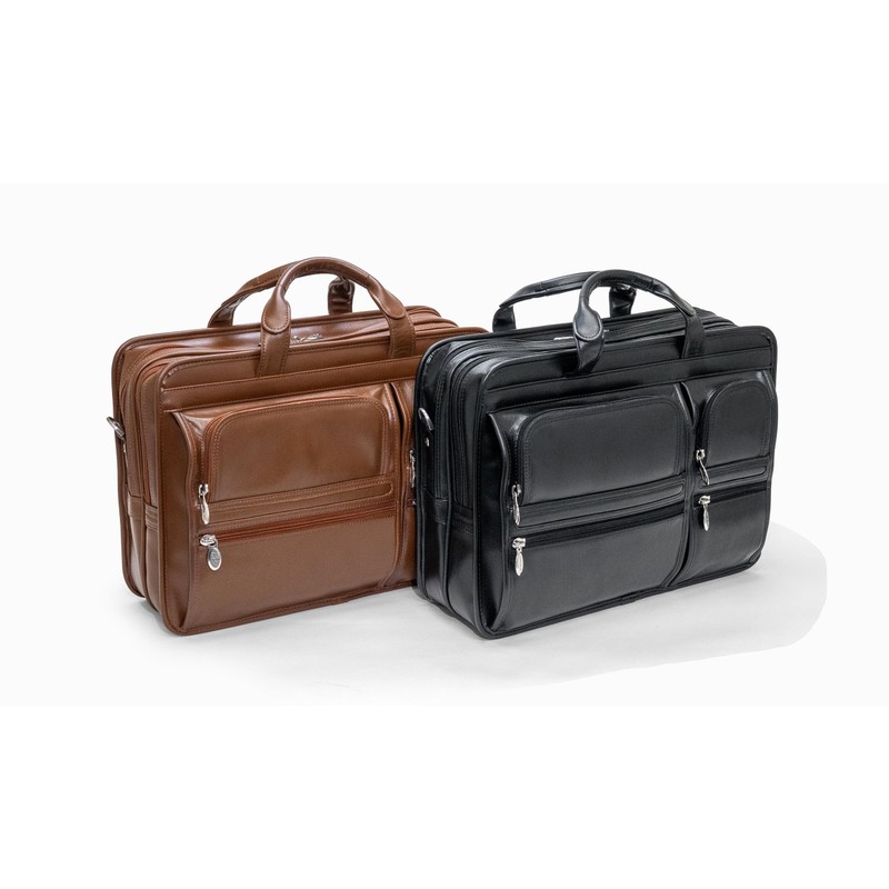 McKleinUSA Briefcase-Hubbard, Brown