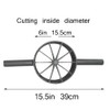 Bamboo Splitter 10 Cut;Made of Steel.A Tool for Dividing Bamboo
