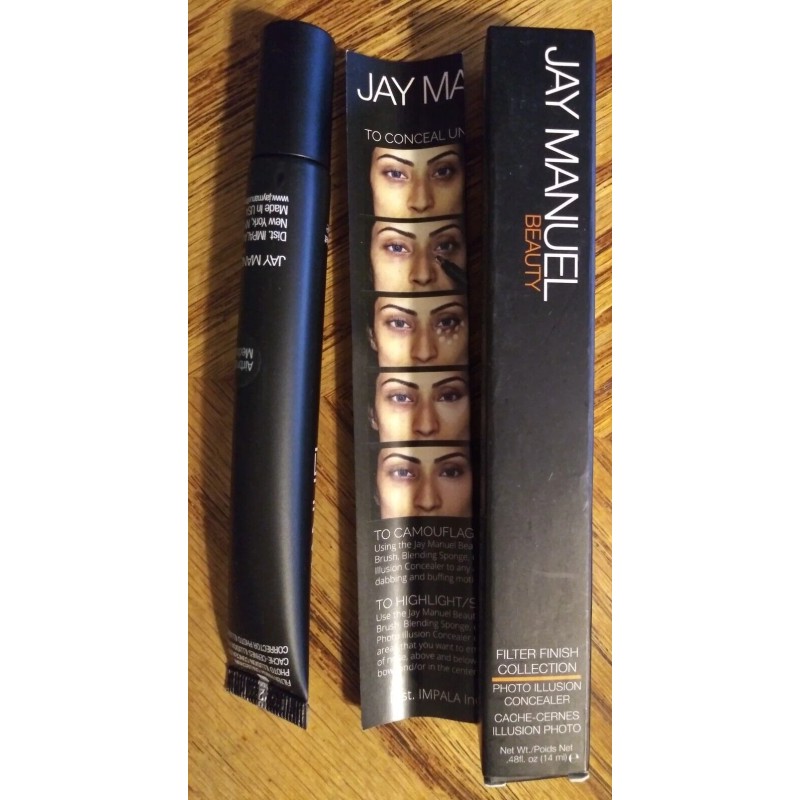 Jay Manuel Filter Finish Collection Beauty Airbrush Medium Conceals and