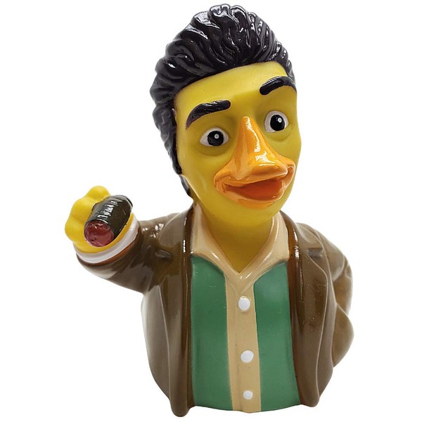 CelebriDucks Sein-Fowl - Premium Bath Toy Collectible - TV Show Themed - Great Gift for Comedy Fans