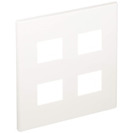Panasonic Cosmo Series Wide 21 Outlet Plate for 4 White WTF8004W