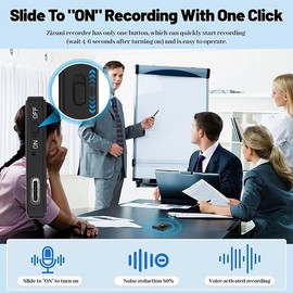 High-definition audio recorder, one-click recording and playback, powerful recording function, support for text to document conversion
