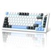 MageGee 75% Mechanical Gaming Keyboard, Compact Blue Backlit Wired Gaming
