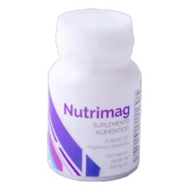 Nutrimag Magnesio Espirulina Suplemento Alimenticio 60caps