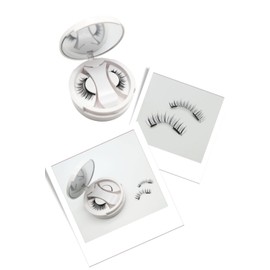 Magnetic Eyelashes Kit | Reusable & Natural Look | No Glue Needed | Lightweight & Comfortable | Easy to Apply & Remove (C)