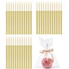 36 PCS MULTIONS Candy Apple Sticks (Gold)