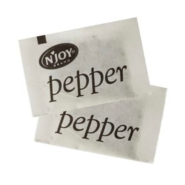 Pepper Packets, 250 Individual Packs, Condiments On The Go