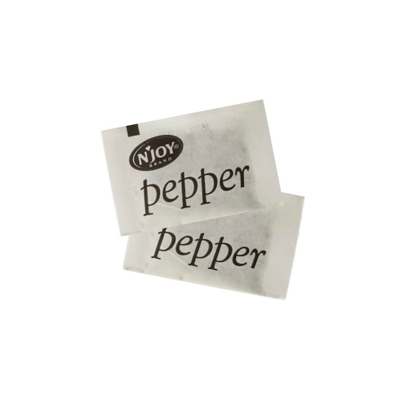 Pepper Packets, 250 Individual Packs, Condiments On The Go
