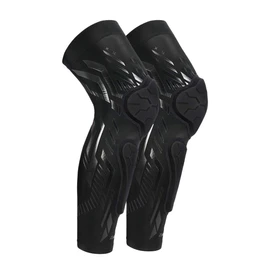 Kuangmi Knee Pad Compression Leg Sleeve Soft Shin Guard for Basketball, Football, Volleyball, Wrestling, Sports, Daily Support (Black-Pair, XXXL)