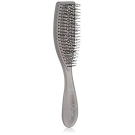 Olivia Garden iStyle™ Professional Styling Hair Brush for Medium Hair - Flexible Stylings, Snag-Free, Compact Hairbrush