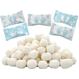 Boy Fingers & Toes Buttermints, Mint Candies, After Dinner Mints, Butter Mint Candy, Fat-Free, Individually Wrapped (55 Pieces)