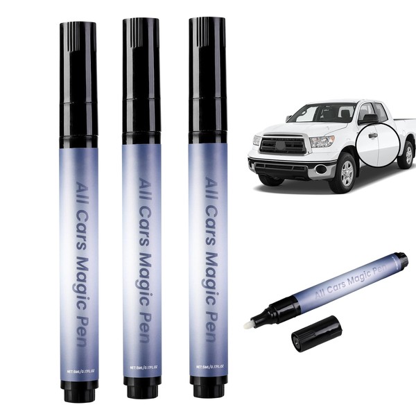 All Cars Magic Pen,3-Pack Car Scratch Remover Pen Kit, Quick