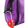 2Pcs Red Mini Love Heart Lock,Red Heart Padlock, Mini Code