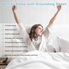 Organic Grounding Sheet 10% Silver for Bed Sleeping Therapy with
