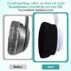 2 Pairs Earpads Sweater Covers, Stretchable Knit Fabric Headphone Sweat