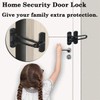 Sayayo Swing Bar Latch Guard Sliding Bolt Lock Security Door