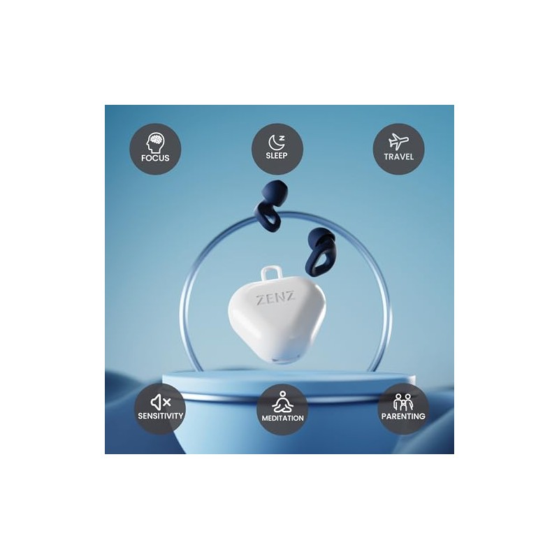 zenz- Tapones para los oídos Zenz Unwind para dormir con