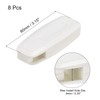 sourcing map Blind Cord Weight, 8Pcs 80mm Curtain Window Shutter
