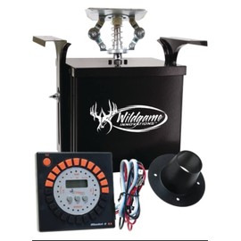 Wildgame Innovations Evolution Feeder 6V Analog Power Control Unit for Wildlife Feeders | Programmable Feeder Kit with up to 24 Daily Feed Times, Black, WGIPU0031