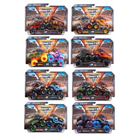Monster Jam - 1:64 Monster Truck 2-pack - COLOR VARIES