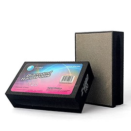 Z-LION Glass Stone Diamond Hand Polishing Pads Electroplated Grit 120