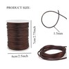 Fbshicung Satin Nylon Trim Cord, 263Feet 1.5mm Rattail Beading String