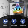Magnet Me Up Rainbow Poop Emoticon Magnet Decal, Cute Self-Expression
