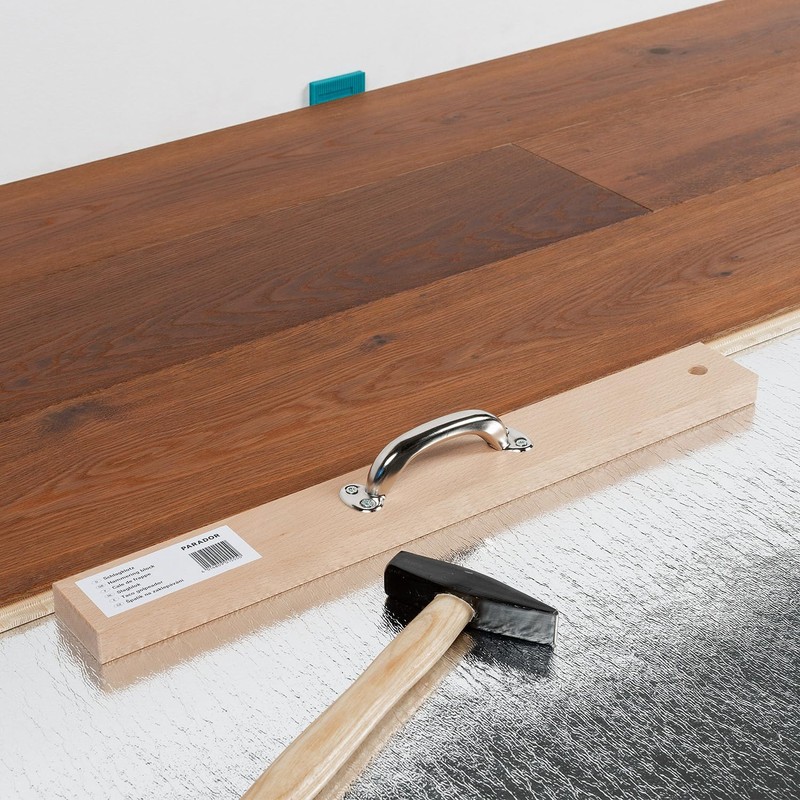 Parador Tapping Block with Handle Wood Approx. 50 cm Length