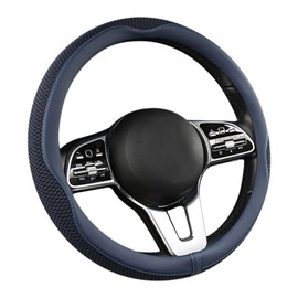 GmeDhc Lenkradabdeckung, Auto Lenkradbezug, Universal Lenkradbezug 37-39 cm, Anti Rutsch Breathable Lenkradbezug für Auto Zubehör, Steering Wheel Cover