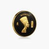 The Mysteries of Ancient Egypt Nefertiti Gold Plated Coin Solomon