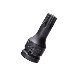 Genius Tools 4460S40 1/2" Dr. T-40 Star Impact Bit Socket