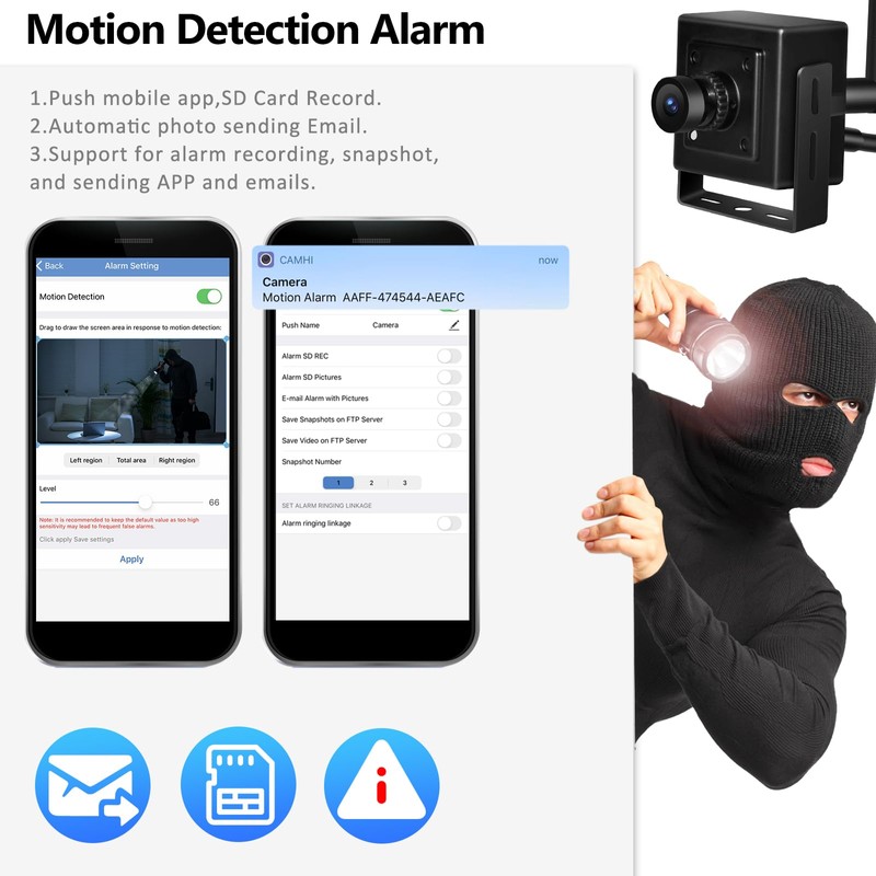MWRCTV 5MP Mini Support 2.4G/5G WiFi Security Indoor Wireless Camera