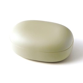 Takenaka Mayu Mayu Lunch Box, Small, Light Khaki, 14.2 fl oz (420 + 180 ml)