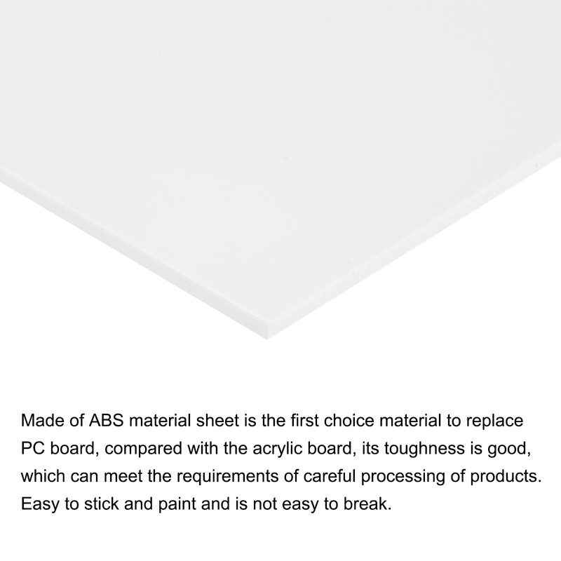 QUARKZMAN ABS Plastic Panel 8 Inch x 8 Inch x