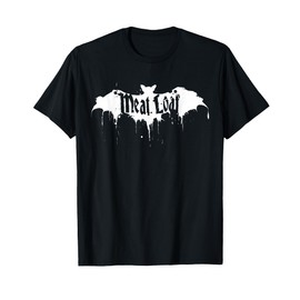 Meat Loaf Bloody Bat Logo T-Shirt
