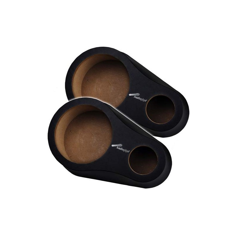 Nippon ISPODWD6TBLK2 Pipeman 6" Wood Speaker Pod with Tweeter openingPair