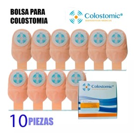Coloplast Bolsa Colostomia Recortable 15-64mm Adulto 10 Pzas Drenable