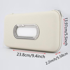 MACHSWON Car Tissue Holder, Sun Visor Napkin Holder, Car Visor Tissue Holder, Luxury PU Leather Backseat Tissue Case Holder Car Accessories Interior with Tissue Refill (Beige)