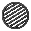 OGANAZI Cast Iron Bottom Fire Grate - 7.5 Inch Round