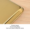 Stainless Steel Rectangular Tray Flat Bottom Plate Restaurant Home Golden