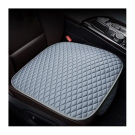 TSUGAMI Car Seat Bottom Cover, 2 Pack Front Seat Protector Pad Cover, Universal Auto Interior Seat Bottom Anti-Slip Cushion Mat, Soft and Breathable, Car Accessories for Truck, SUV, Van (Gray)