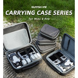 Case for DJI Mini 4 Pro, Cochanvie Sunnylife Carrying Case for Mini 4 Pro Accessores, Drone Body/Multi-Use Combo Case Bag, Remote Case of DJI RC 2 1, Carrying Case