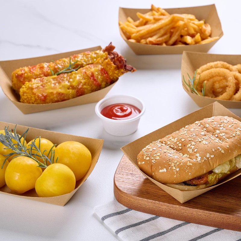 JOLLY CHEF JOLLY CHEF 2lb Paper Food Trays, 1000 Pack