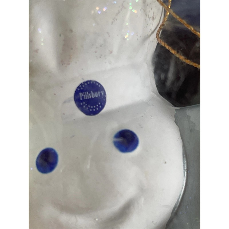 Kurt S. Adler Pillsbury Doughboy 1998 Pink Icing Ornament New